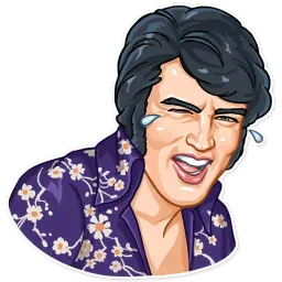 Элвис Пресли Telegram sticker pack