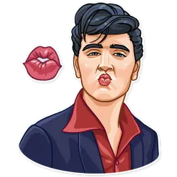 Элвис Пресли sticker 2