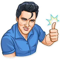 Элвис Пресли sticker 3