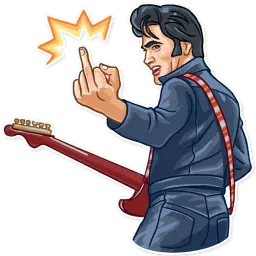 Элвис Пресли sticker 10