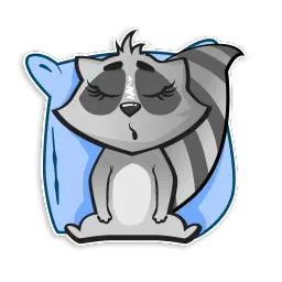 Енот Полоскун sticker 12