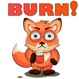 English FOX @stickerus sticker 12