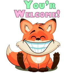 English FOX @stickerus sticker 3
