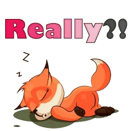 English FOX @stickerus sticker 4