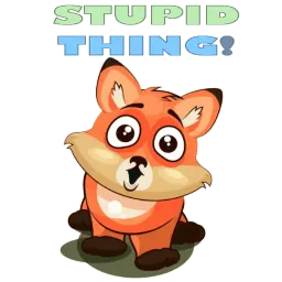 English FOX @stickerus sticker 5