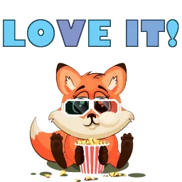English FOX @stickerus sticker 7