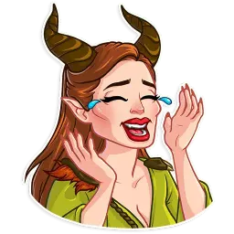 Maleficent Telegram sticker pack