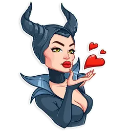 Maleficent sticker 2