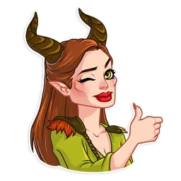 Maleficent sticker 3