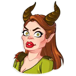 Maleficent sticker 4