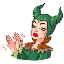 Maleficent sticker 10