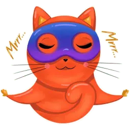 Экзотичный кот sticker 3