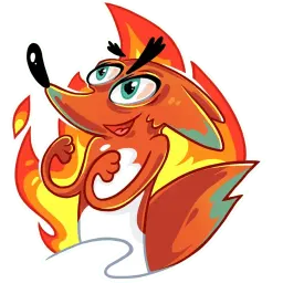 Лисичка sticker 2