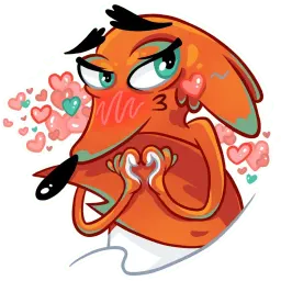 Лисичка sticker 12