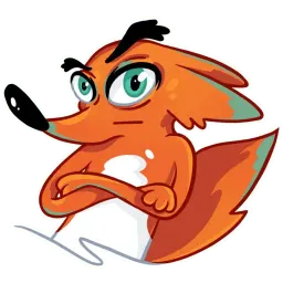 Лисичка sticker 7