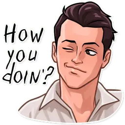 Друзья sticker 9