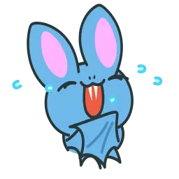Летучая мышь Фэнг Telegram sticker pack