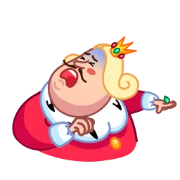 Толстый король sticker 4