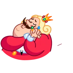 Толстый король sticker 7