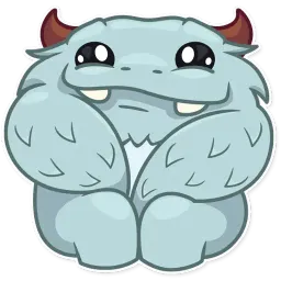 Fatty Yeti sticker 2