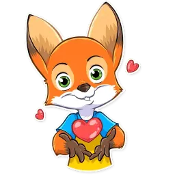 Ferdinand Fox sticker 2