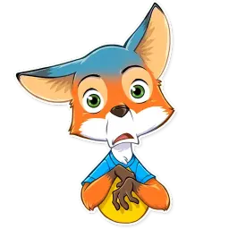 Ferdinand Fox sticker 4