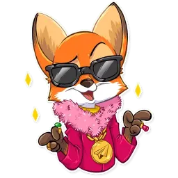 Ferdinand Fox sticker 6