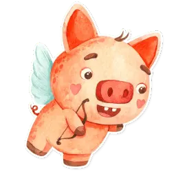 Свинка Фил sticker 11