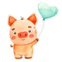 Свинка Фил sticker 12