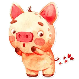 Свинка Фил sticker 5