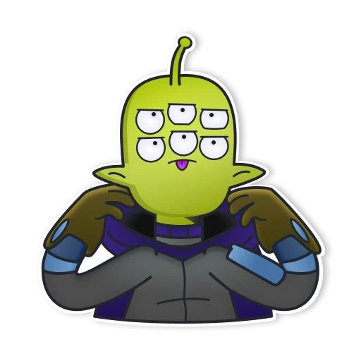 Крайний космос sticker 3
