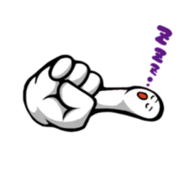 Finger sticker 4