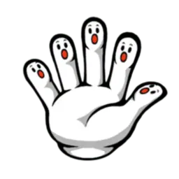 Finger sticker 8