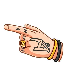 Жесты sticker 8