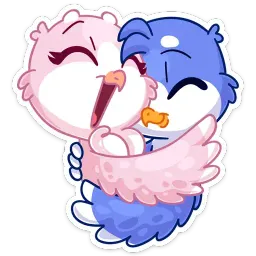 Фин и Фенечка :: @stickroom Telegram sticker pack