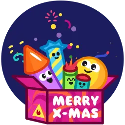 Фейерверки sticker 9