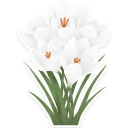Flowers sticker 6