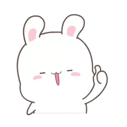 Пушистый зайчик Stickers | Стикеры Telegram sticker pack