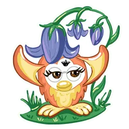 Fluffy Friend Furby sticker 12