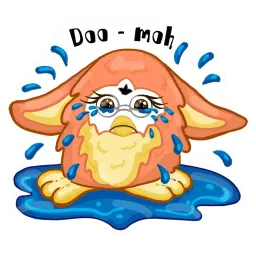 Fluffy Friend Furby sticker 5