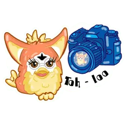 Fluffy Friend Furby sticker 7