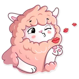 Lamalicious sticker 2
