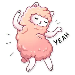 Lamalicious sticker 11