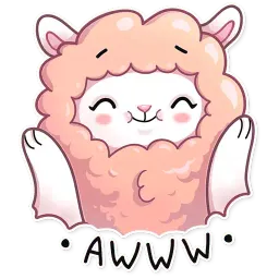 Lamalicious sticker 12