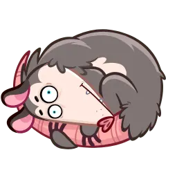 Пушистый Бездельник sticker 11