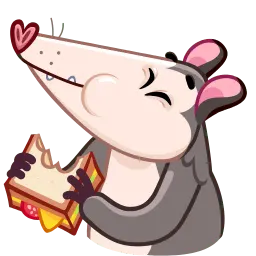 Пушистый Бездельник sticker 8