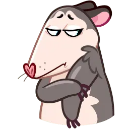 Пушистый Бездельник sticker 9