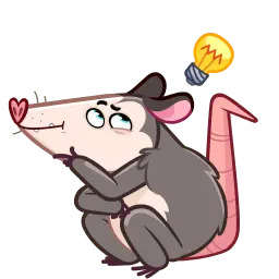 Пушистый Бездельник sticker 10