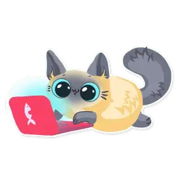 Cute fluffy Simi sticker 12