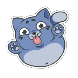 Fly The Cat sticker 3
